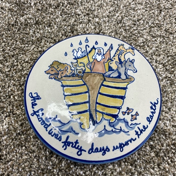 Louisville Stoneware Noah's Ark Kentucky USA l Trivet Dining Table Dishware - Picture 4 of 6